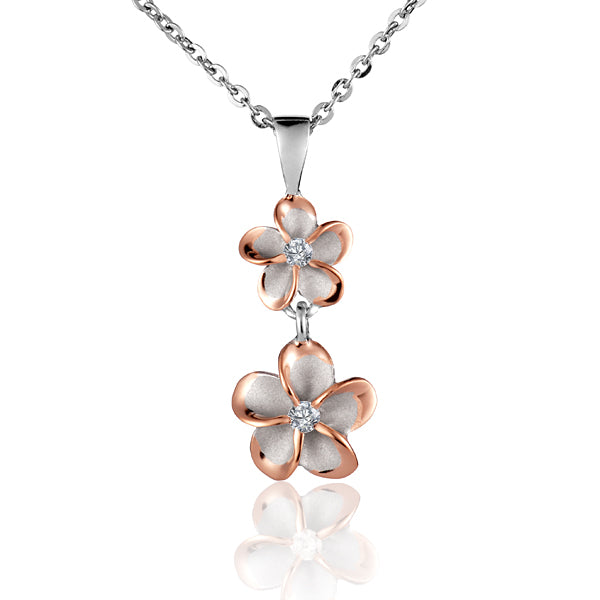 Two Plumerias Pendant
