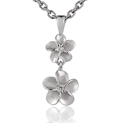 Pendentif Deux Plumerias