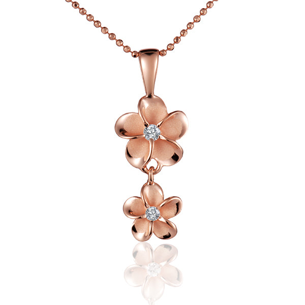 Two Plumerias Pendant