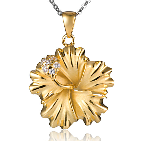 Hibiscus Pendant