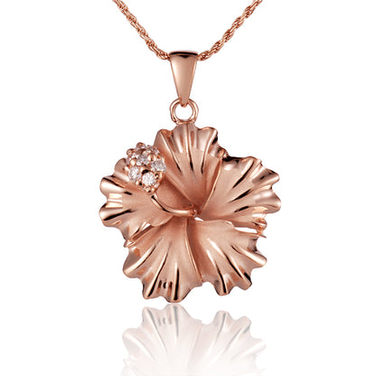 Pendentif Hibiscus
