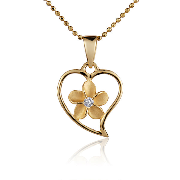 Pendentif Plumeria Amour Paradis