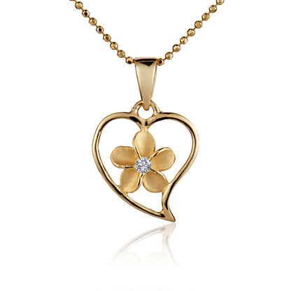 Pendentif Plumeria Amour Paradis