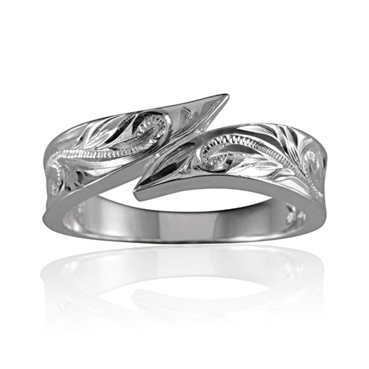 Gentle Waves Wrap Ring