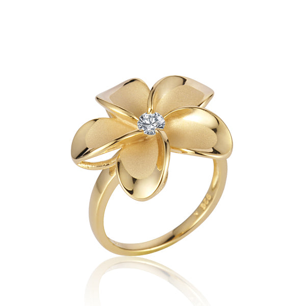 Plumeria Ring