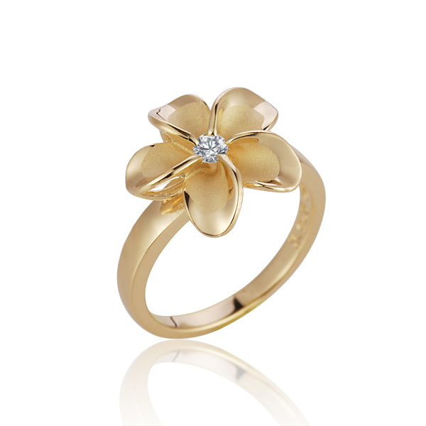 Plumeria Ring