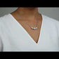 Pendentif Plumeria du jardin des amoureux